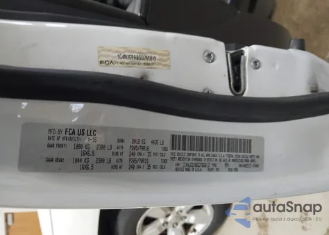 2016 Jeep Compass Latitude from USA, damaged, VIN 1C4NJCEA8GD766812